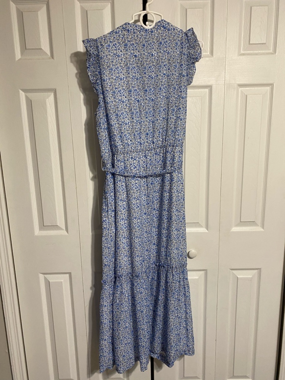 NWT Draper James RSVP Flutter Sleeve Belted MIDI Dress XL - Picture 7 of 12